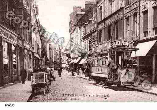 Ville de AMIENS, carte postale ancienne