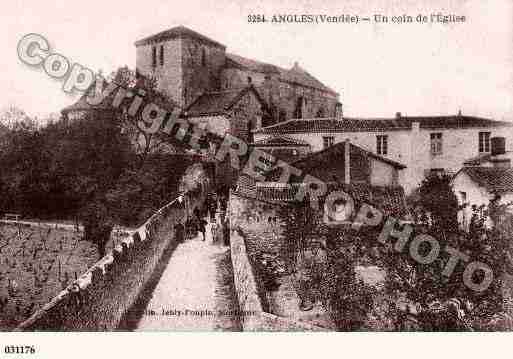 Ville de ANGLES, carte postale ancienne