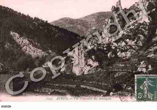 Ville de AURIOL, carte postale ancienne