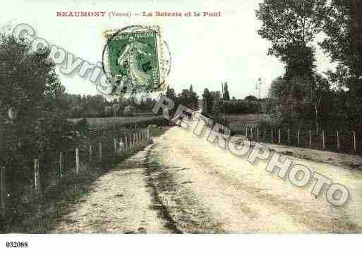 Ville de BEAUMONT, carte postale ancienne