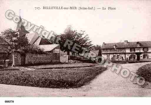 Ville de BELLEVILLESURMER, carte postale ancienne