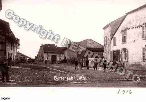 Ville de BOURDONNAY, carte postale ancienne