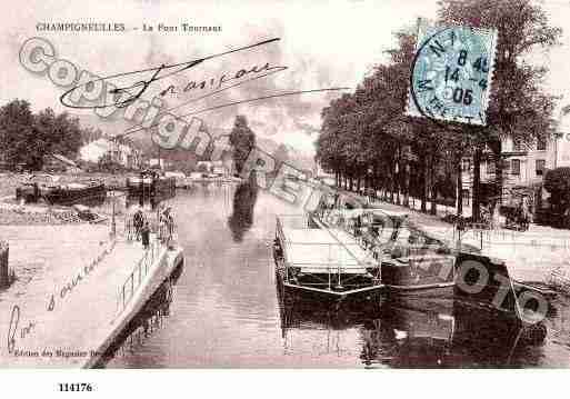 Ville de CHAMPIGNEULLES, carte postale ancienne