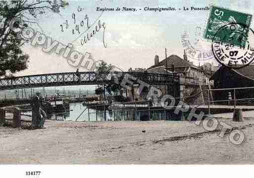 Ville de CHAMPIGNEULLES, carte postale ancienne