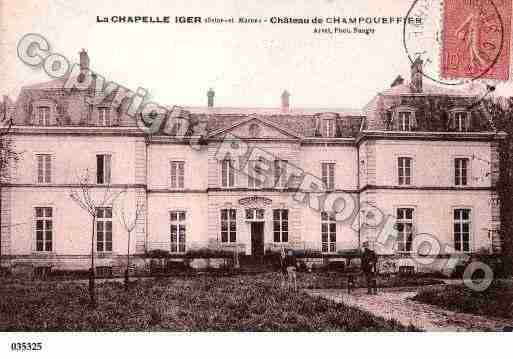 Ville de CHAPELLEIGER(LA), carte postale ancienne