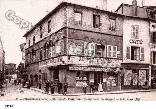 Ville de CHARLIEU, carte postale ancienne