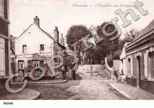 Ville de CHAUNY, carte postale ancienne