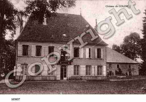 Ville de COLOMBELESVESOUL, carte postale ancienne