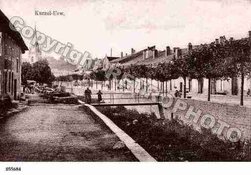 Ville de COURCELLESCHAUSSY, carte postale ancienne