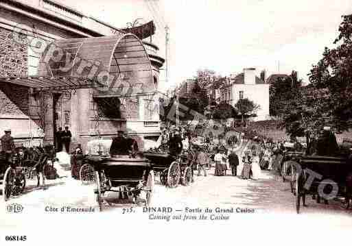 Ville de DINARD, carte postale ancienne