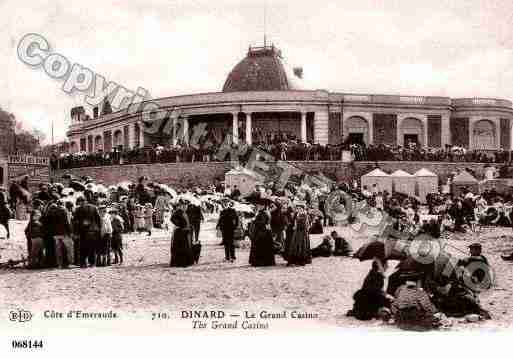 Ville de DINARD, carte postale ancienne