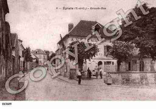 Ville de EPIAISRHUS, carte postale ancienne