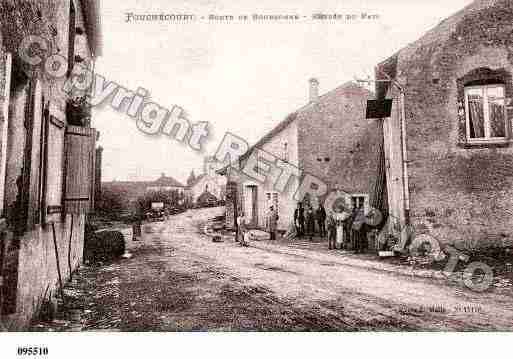 Ville de FOUCHECOURT, carte postale ancienne