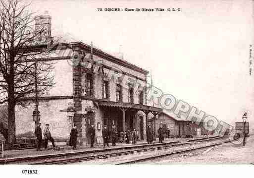 Ville de GISORS, carte postale ancienne