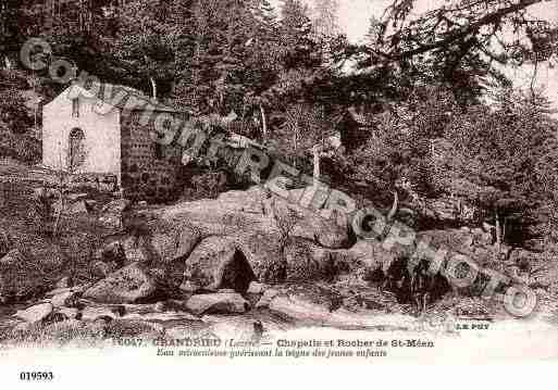 Ville de GRANDRIEU, carte postale ancienne