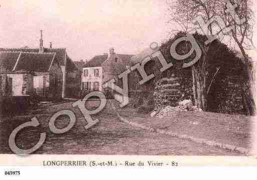 Ville de LONGPERRIER, carte postale ancienne