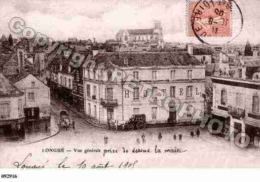 Ville de LONGUEJUMELLES, carte postale ancienne