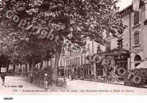 Ville de LONSLESAUNIER, carte postale ancienne