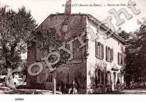 Ville de MAILLANE, carte postale ancienne