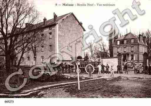 Ville de MAISSE, carte postale ancienne