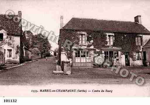 Ville de MAREILENCHAMPAGNE, carte postale ancienne