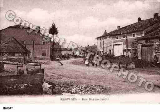 Ville de MAUVAGES, carte postale ancienne