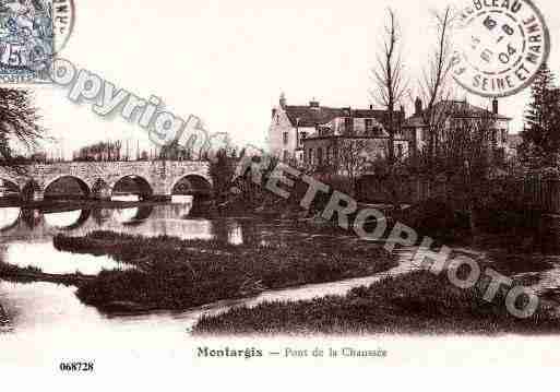 Ville de MONTARGIS, carte postale ancienne