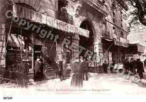 Ville de NIMES, carte postale ancienne