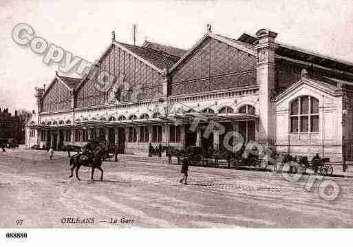 Ville de ORLEANS, carte postale ancienne