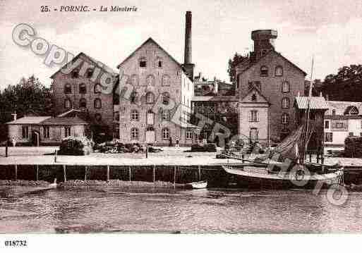 Ville de PORNIC, carte postale ancienne