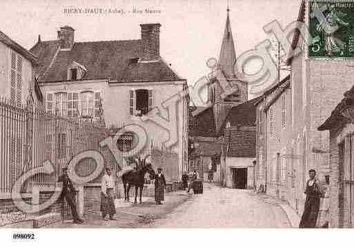 Ville de RICEYS(LES), carte postale ancienne