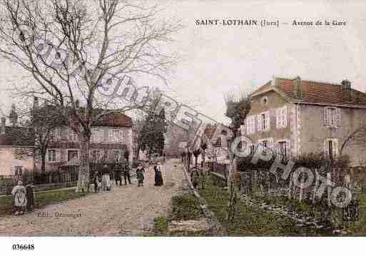 Ville de SAINTLOTHAIN, carte postale ancienne