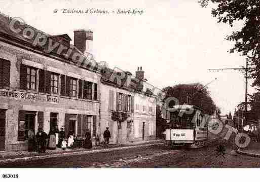 Ville de SAINTLOUP, carte postale ancienne