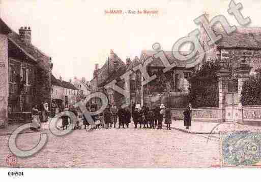 Ville de SAINTMARD, carte postale ancienne