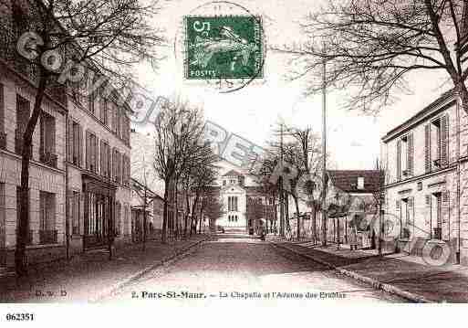 Ville de SAINTMAURDESFOSSES, carte postale ancienne