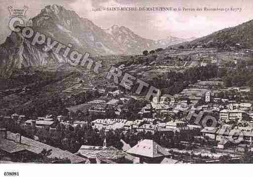 Ville de SAINTMICHELDEMAURIENNE, carte postale ancienne