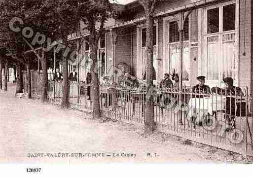 Ville de SAINTVALERYSURSOMME, carte postale ancienne