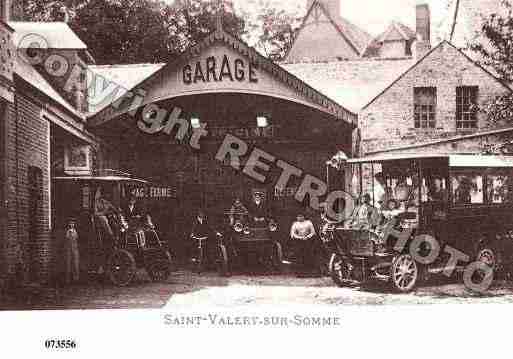 Ville de SAINTVALERYSURSOMME, carte postale ancienne