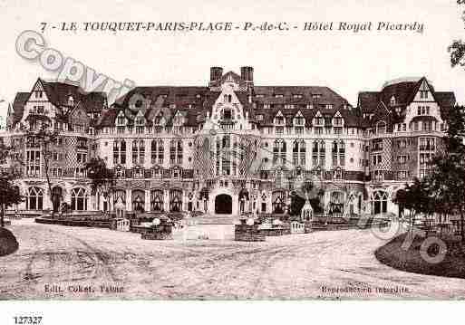 Ville de TOUQUETPARISPLAGE(LE), carte postale ancienne