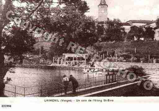 Ville de URIMENIL, carte postale ancienne