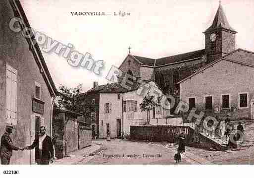 Ville de VADONVILLE, carte postale ancienne