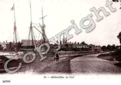 Ville de ABBEVILLE, carte postale ancienne