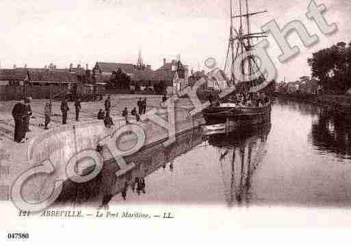 Ville de ABBEVILLE, carte postale ancienne