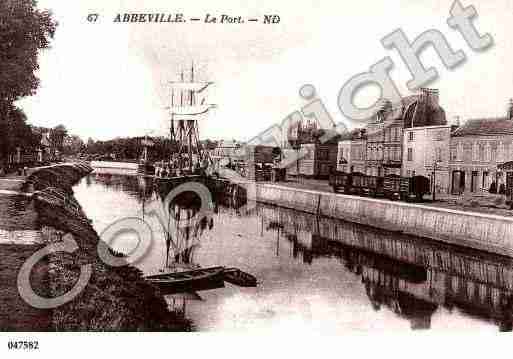 Ville de ABBEVILLE, carte postale ancienne