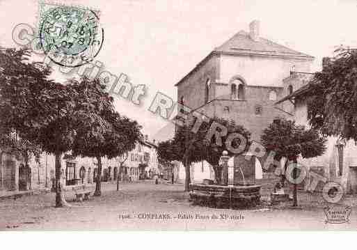 Ville de ALBERTVILLE, carte postale ancienne