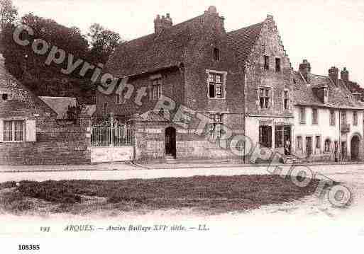 Ville de ARQUESLABATAILLE, carte postale ancienne