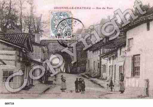 Ville de BRIENNELECHATEAU, carte postale ancienne