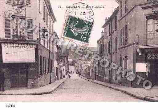 Ville de CACHAN, carte postale ancienne