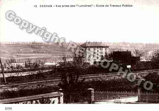 Ville de CACHAN, carte postale ancienne