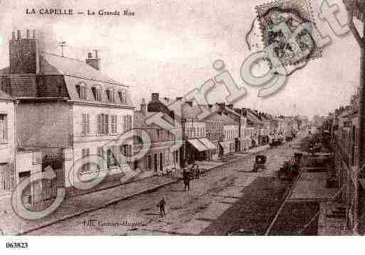 Ville de CAPELLE(LA), carte postale ancienne